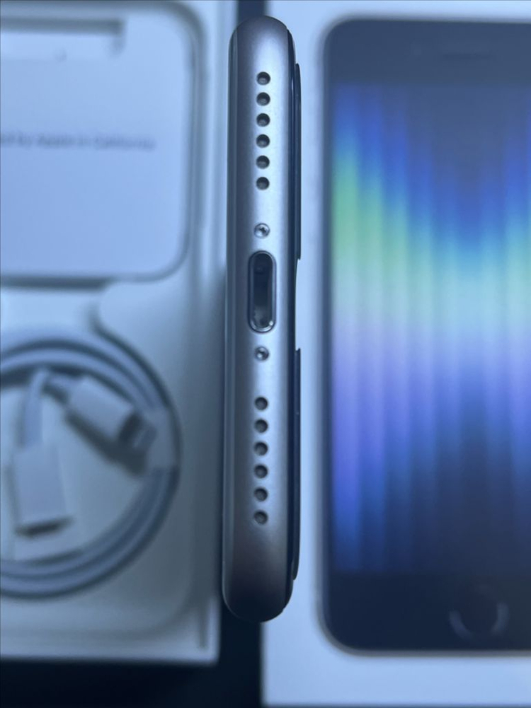 아이폰 Se3 128 스타라이트 S급 자급제 풀박스 100% 이미지