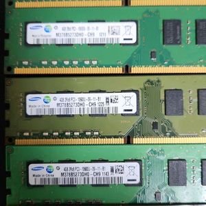 DDR3 4GB 메모리 5개 개당 6천원에 팝니다 이미지