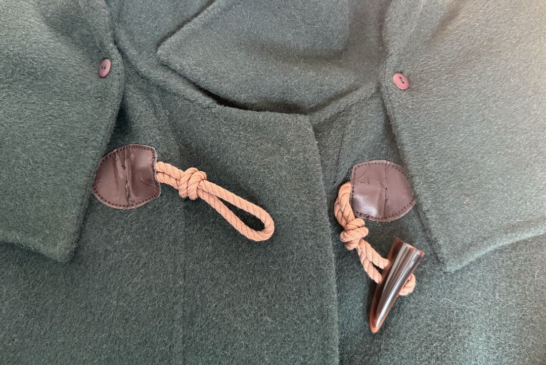 클리지 후드 더플 코트 이미지