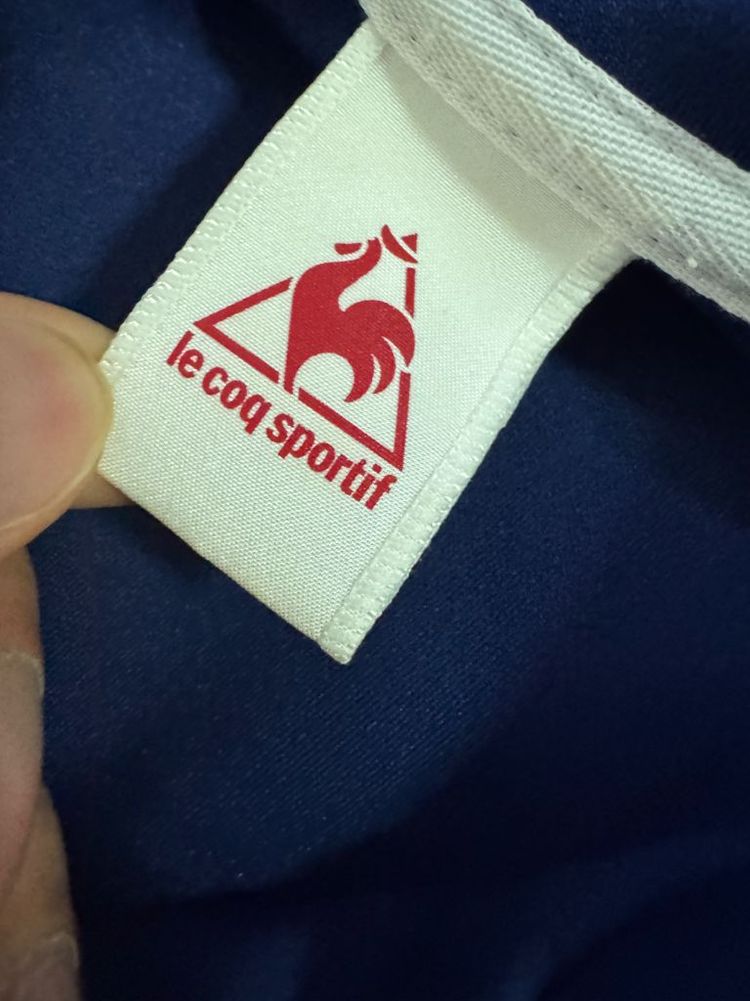 공용 르꼬끄 스포르티브 네이비 트랙 집업 져지 S ~ M 이미지