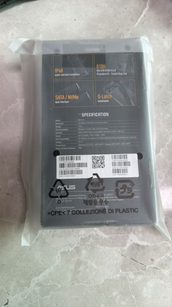asus tuf a1 ssd인클로저(ssd케이스) 팝니다 이미지