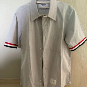 톰브라운 스트라이프 반팔 셔츠 사이즈 2 이미지