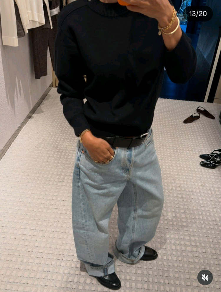 알렉산더왕 벨트데님 넘버프로젝트 식스앤어하프 이미지