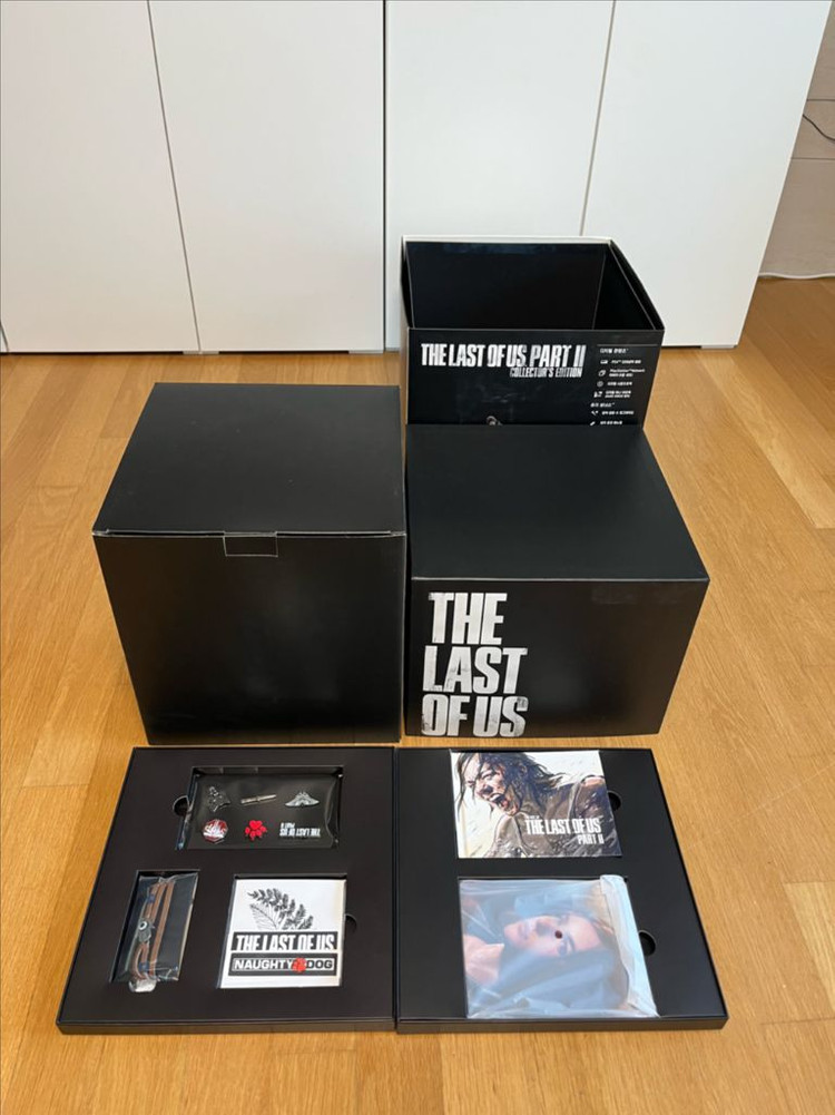 플스4 라스트오브어스 파트2 콜렉터즈 에디션 판매합니다.(미시용새제품) 이미지