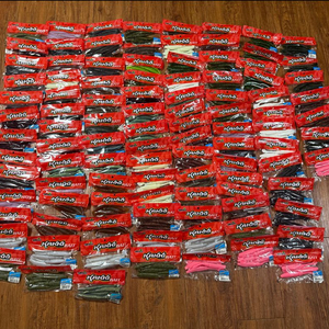 낚시 웜 에스엠텍 130 미개봉 새상품 일괄 싸게 판매합니다 이미지