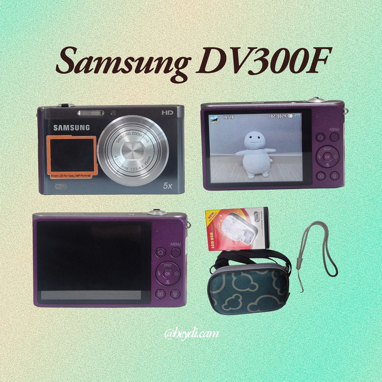(한효주 디카) 삼성 DV300F 블랙 (Samsung DV300F) 이미지