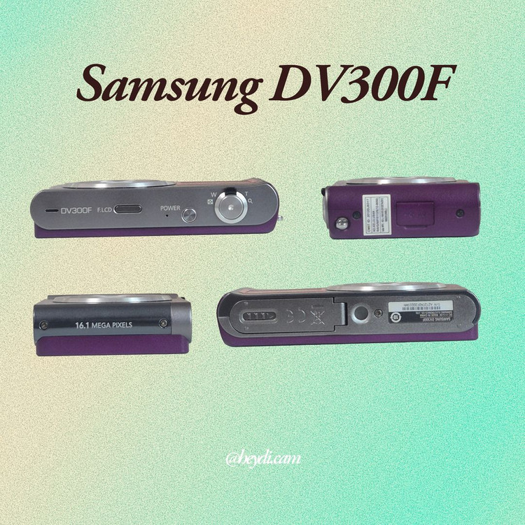 (한효주 디카) 삼성 DV300F 블랙 (Samsung DV300F) 이미지