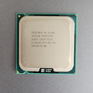 인텔cpu 펜티엄 E6600 이미지