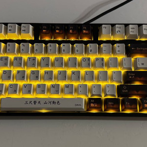 풀윤활 덱 거북선 적축 게이밍키보드 팝니다 이미지