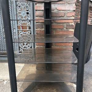 인켈 5단 오디오 유리장식장 이미지