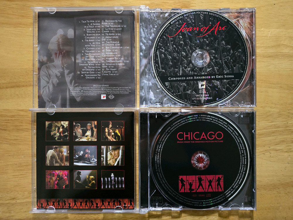 CD 음반 해외 OST 앨범 4장 이미지