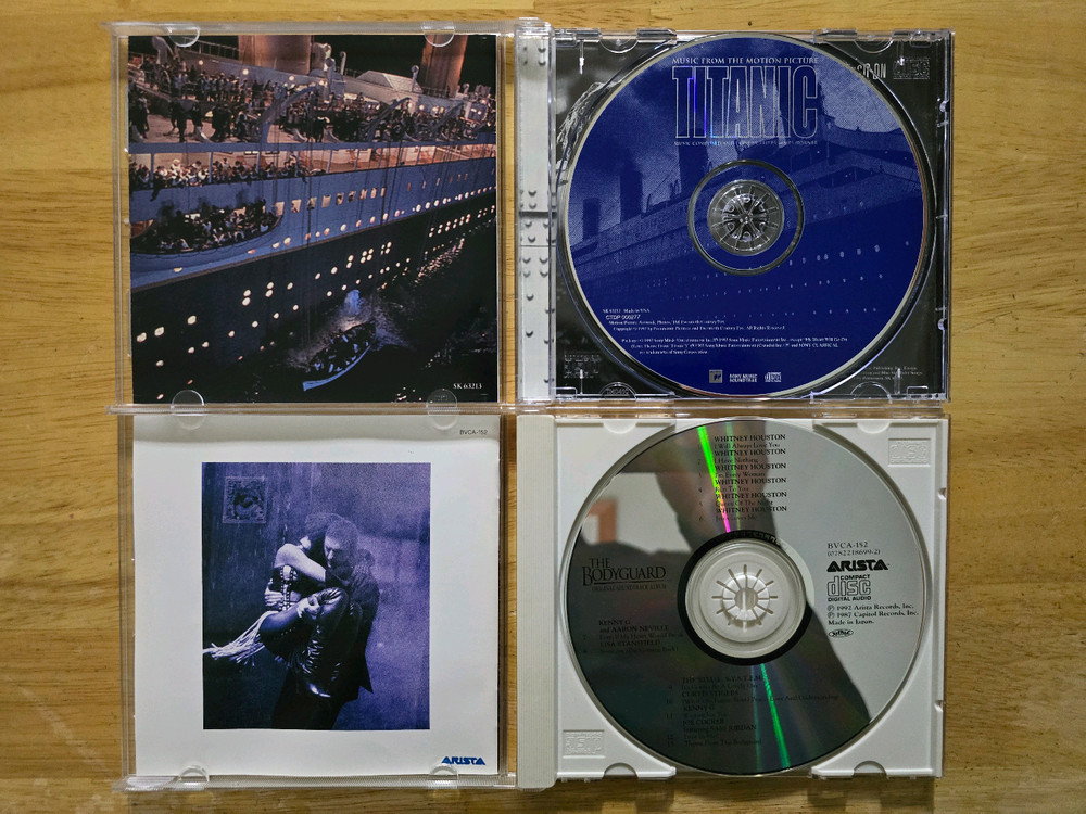 CD 음반 해외 OST 앨범 4장 이미지