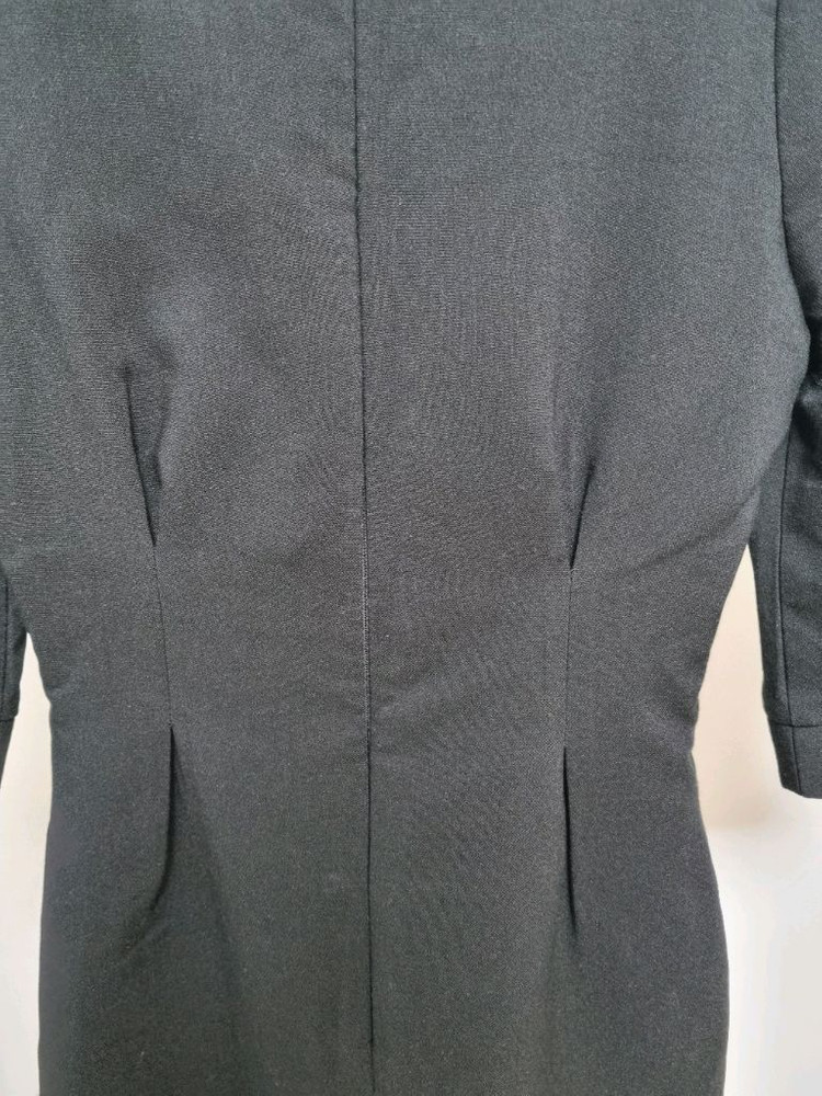 히니크 스퀘어넥 미니원피스 M 블랙 퍼프 핀턱 키작녀원피스 데이트룩 결혼식룩 이미지