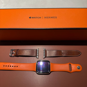 애플워치 에르메스6 44mm(배터리효율 100%) 이미지