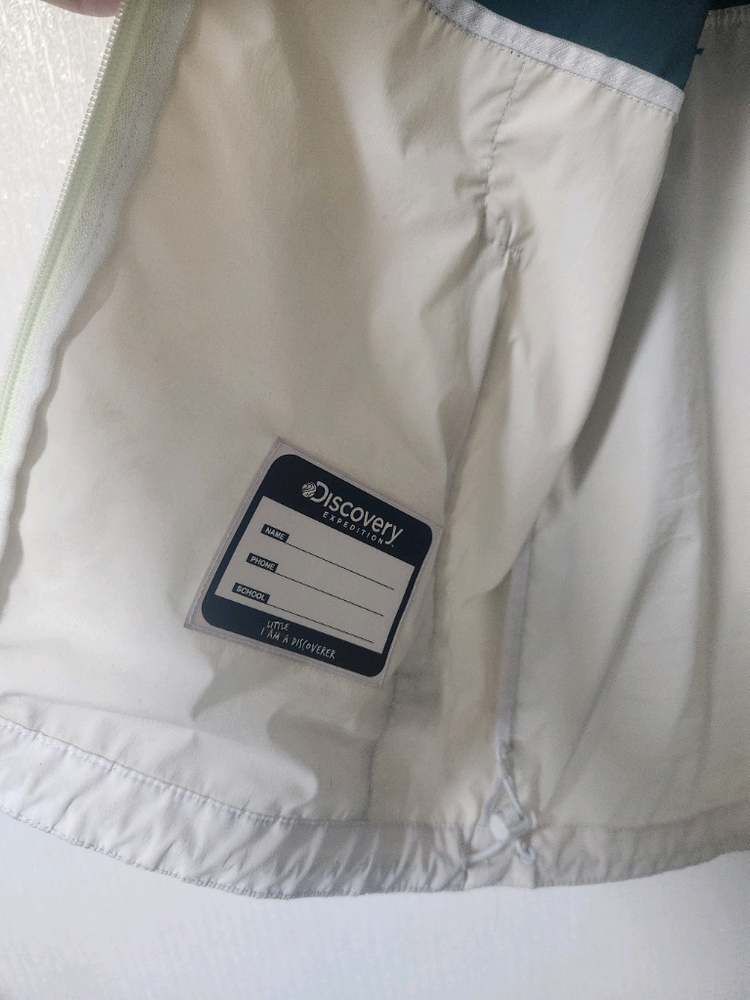 140사이즈 디스커버리 키즈 바람막이 택포 이미지