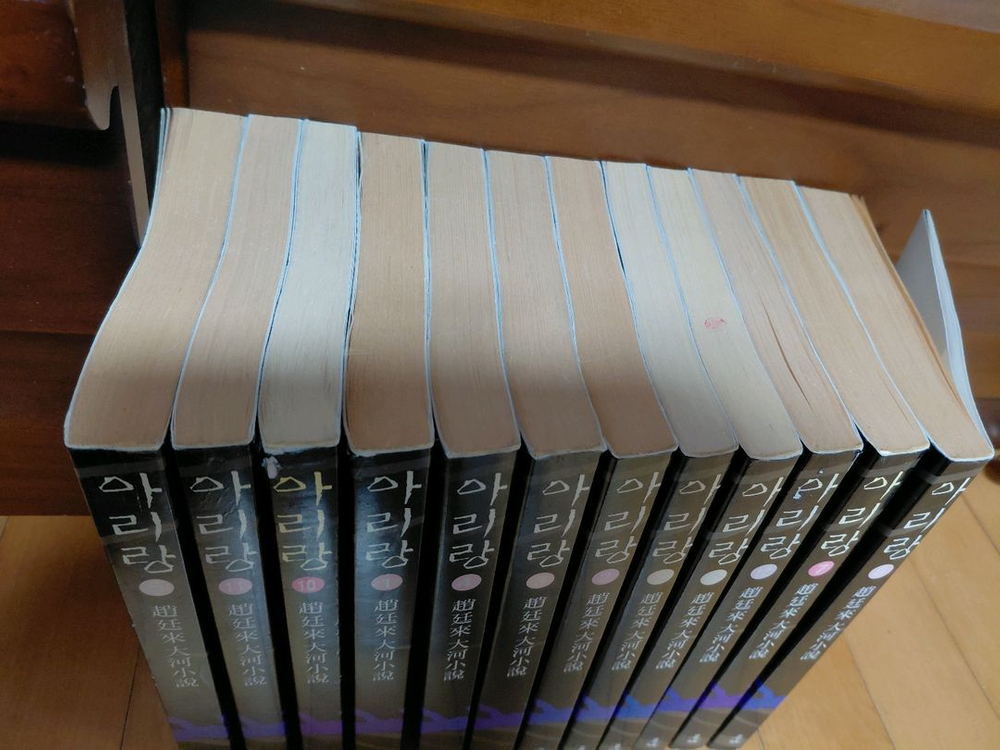 조정래 아리랑 전권 이미지