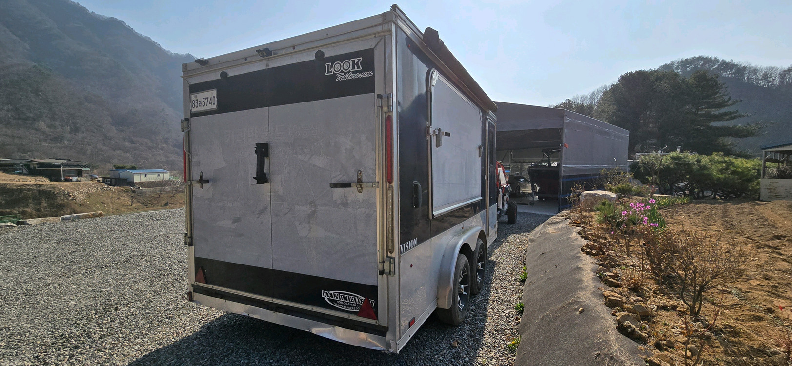푸드 트럭 트레일러, 바이크운송,캠핑트레일러 이미지