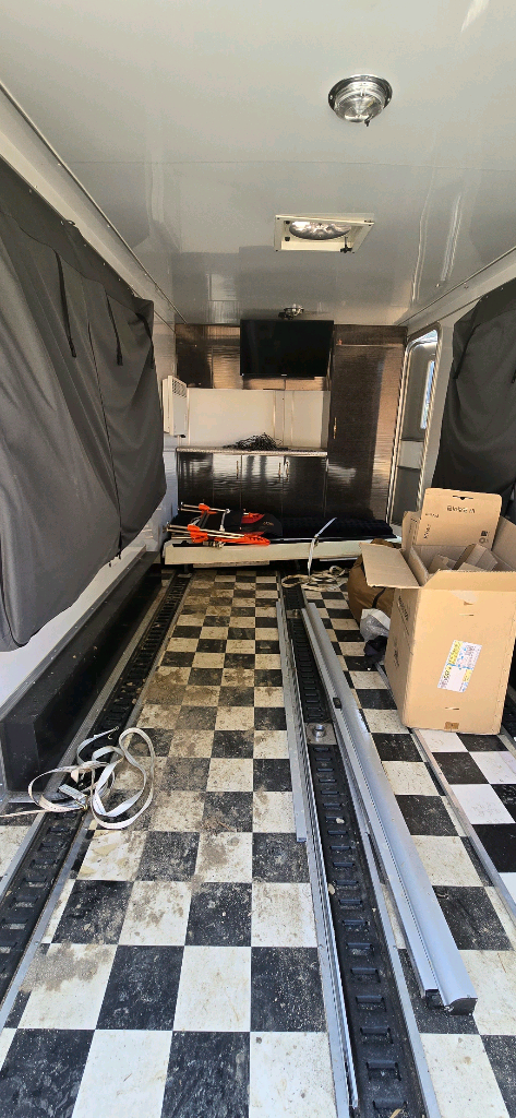 푸드 트럭 트레일러, 바이크운송,캠핑트레일러 이미지