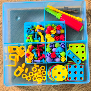 유아 공구 놀이 세트 크레이티브 퍼즐 4 in 1 이미지