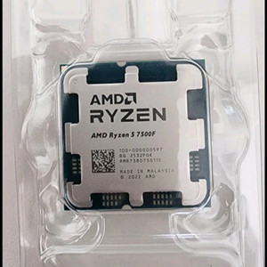 AMD 라이젠5 7500F 미사용 CPU 이미지