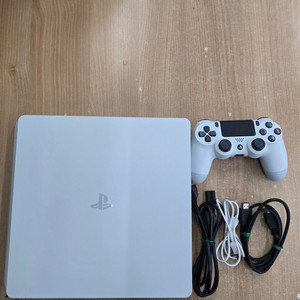 [PS4] 플스4슬림 CUH-2017A 500GB 글레이셔 화이트 판매합니다. 이미지