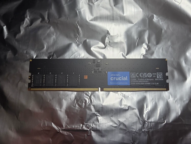 마이크론 Crucial DDR5-5600 CL46 대원씨티에스 (32GB)x2 이미지