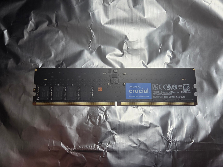 마이크론 Crucial DDR5-5600 CL46 대원씨티에스 (32GB)x2 이미지