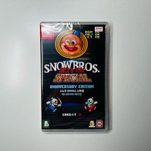 닌텐도 스위치 스노우브라더스 닉앤톰 스페셜 에디션 곽칩 판매 (모동숲) 이미지