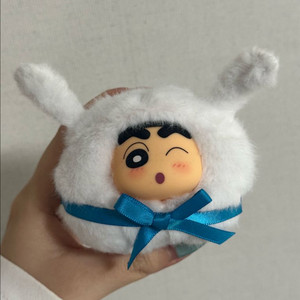 짱구 흰둥이 인형 키링 이미지