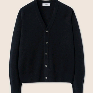 새제품급 48 블랙) 엘무드 오디너리 크롭 가디건 이미지