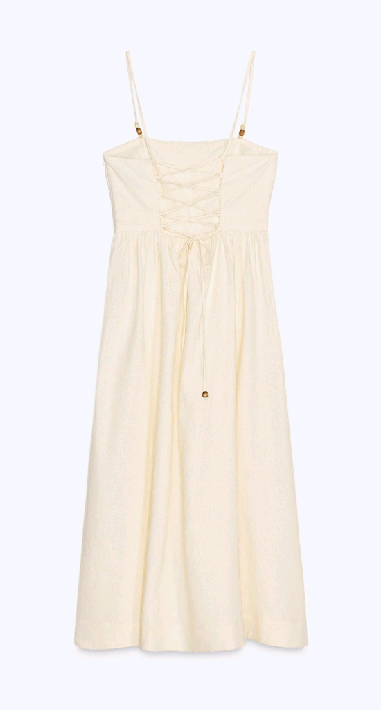 자라 린넨 롱 원피스 휴가 휴양지 여신 원피스자라 린넨 롱 원피스 S사이즈 이미지