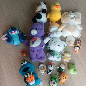 캐릭터 인형 모음 이미지