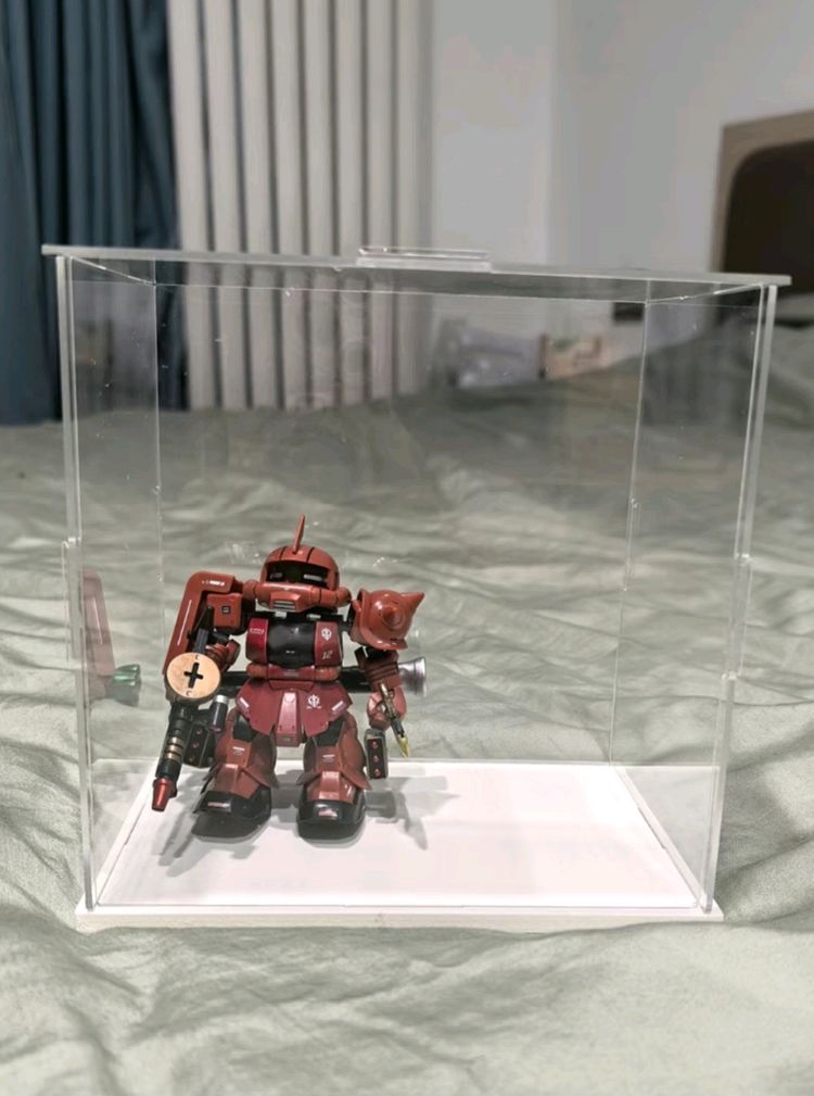 투명한 아크릴 진열케이스 2개 일괄(미개봉 새상품) 이미지