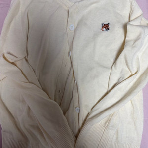 메종키츠네 폭스 로고 가디건 이미지