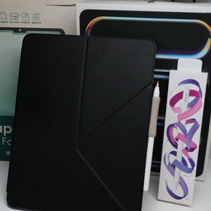아이패드 프로 13 m4 wifi 256, 애플펜슬 프로, 피타카케이스 이미지