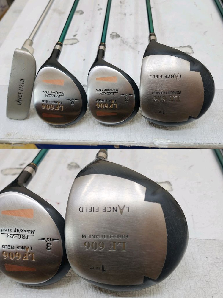 15만 랭스필드 아이언 드라이버 등 남성용 골프채 풀세트 이미지