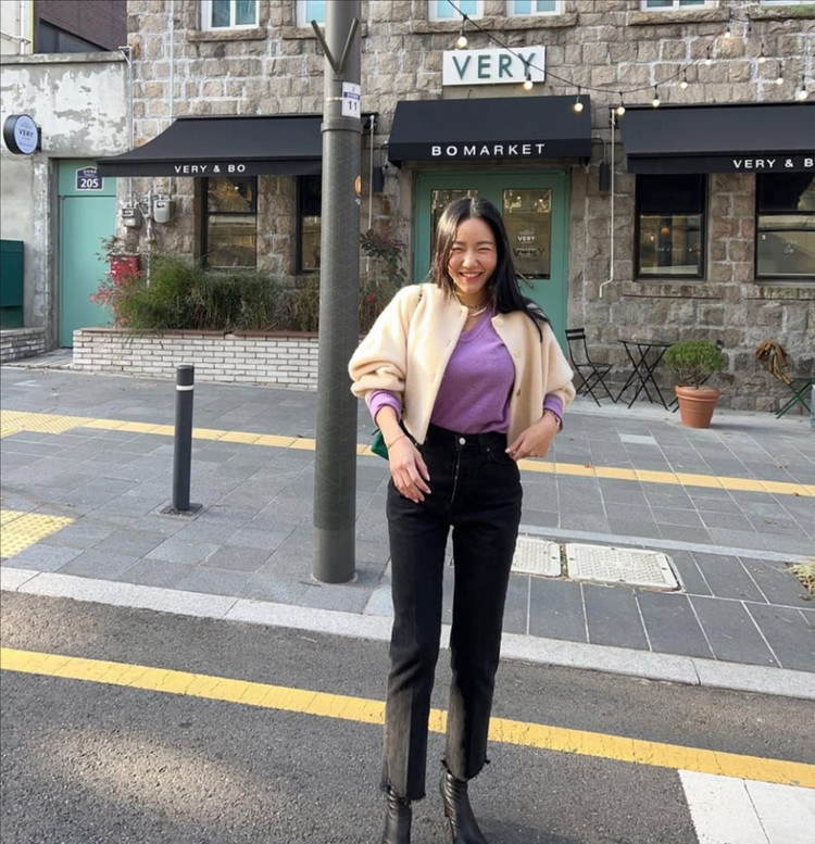 매니모어몽 10부 언밸런스 데님 (흑청 / S사이즈) 이미지