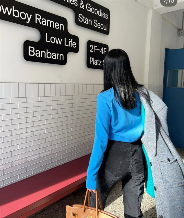 매니모어몽 10부 언밸런스 데님 (흑청 / S사이즈) 이미지