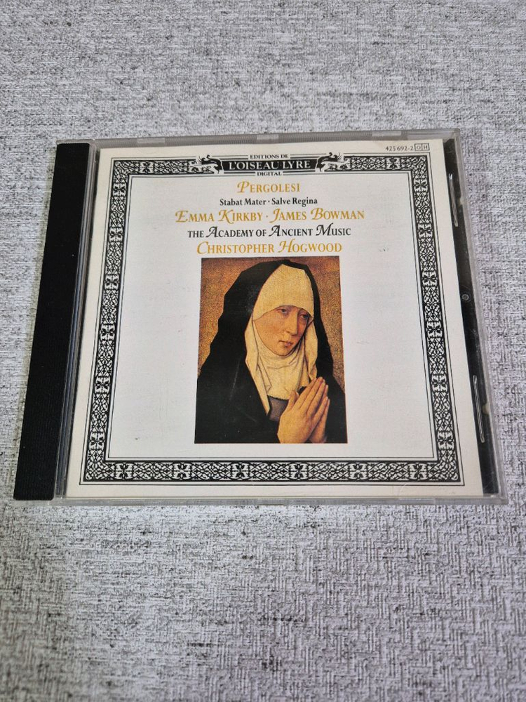 페르골레시 Stabat Mater 바로크 클래식 Emma Kirkby 고음질 독일제 CD 이미지