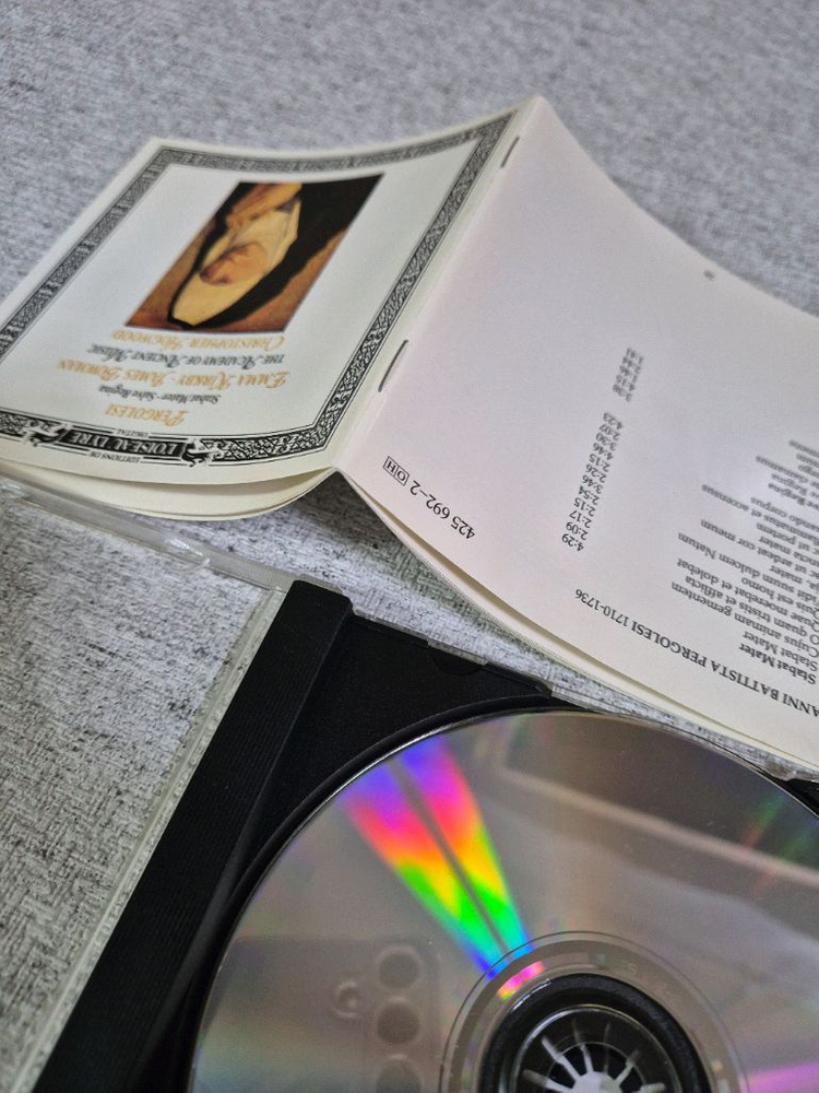 페르골레시 Stabat Mater 바로크 클래식 Emma Kirkby 고음질 독일제 CD 이미지