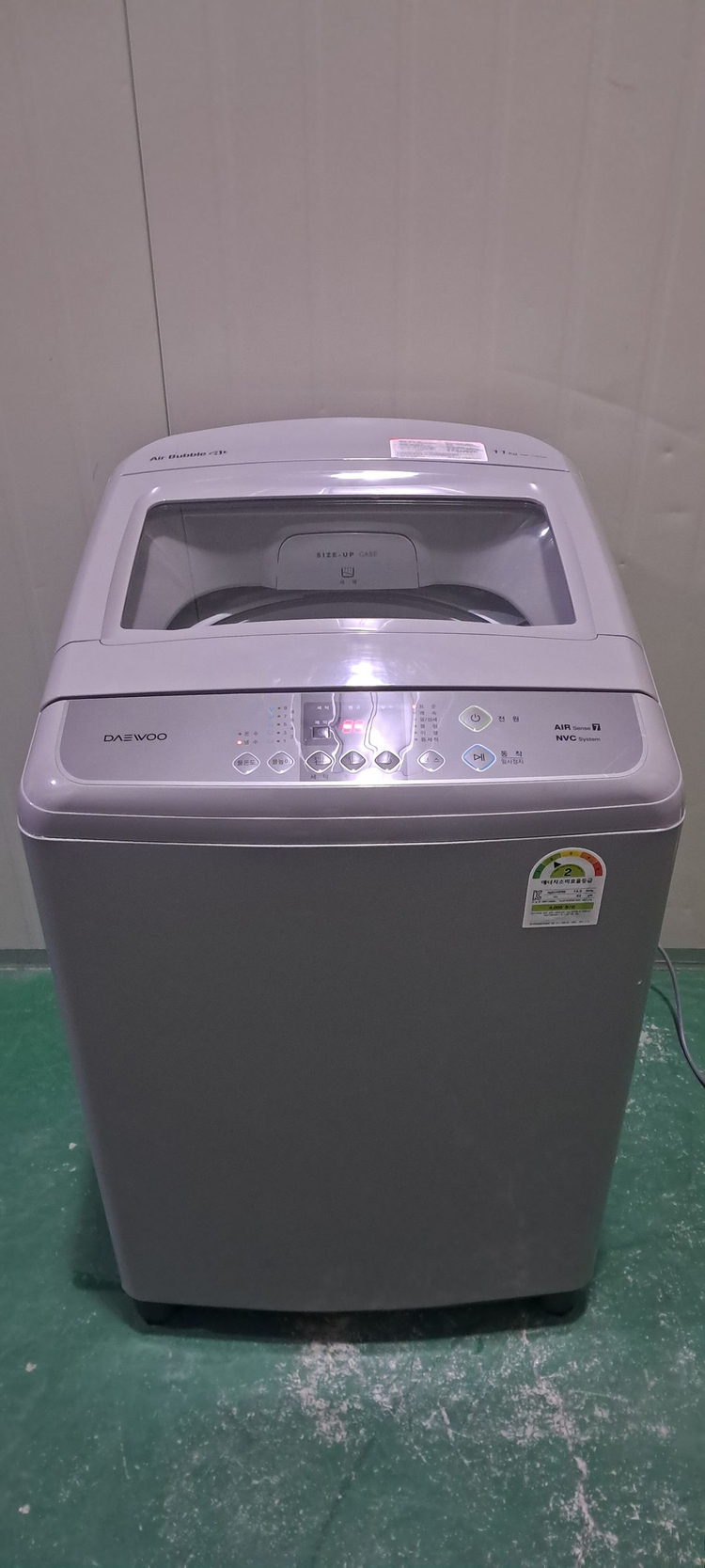 2774 대우 11KG 통돌이세탁기(그레이) 이미지