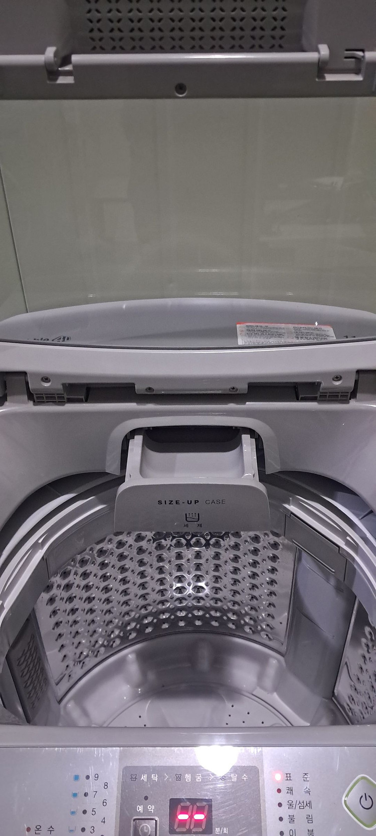 2774 대우 11KG 통돌이세탁기(그레이) 이미지