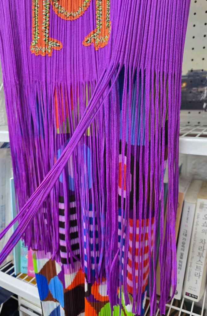 플리츠플리즈 이세이미야케 롱원피스 드레스 55~66 3사이즈 핸드스탠드 여름 나시원피스 WM52 이미지