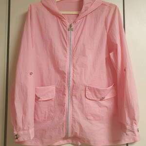 (155) [프랜치캣 계열사] 티파니키즈 핑크 바람막이 점퍼 이미지