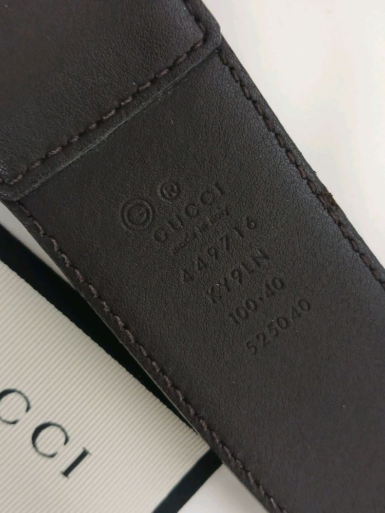 구찌 마이크로시마 GG 벨트 100 이미지