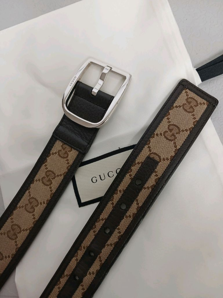 구찌 마이크로시마 GG 벨트 100 이미지