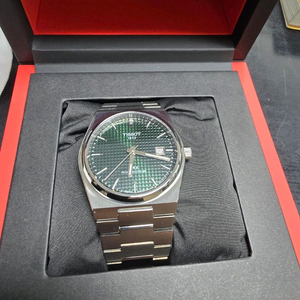 티쏘 PRX 40MM녹판 오토매틱 팝니다. 이미지