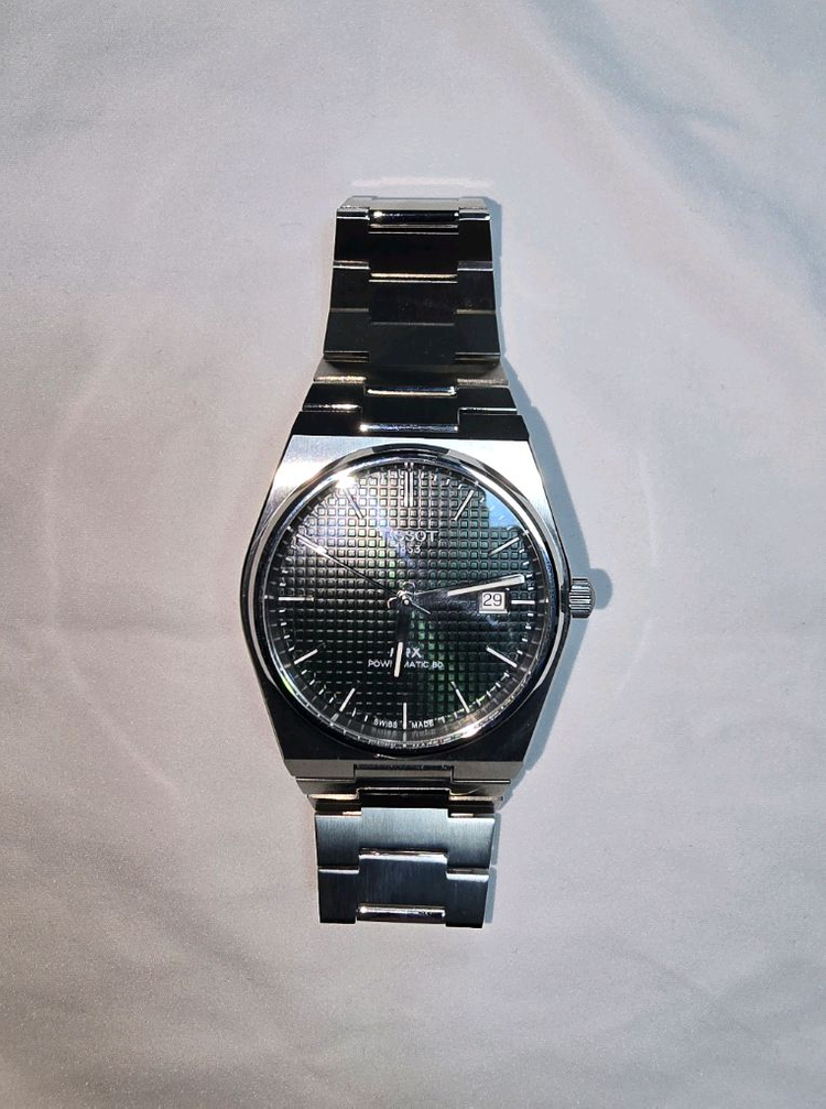 티쏘 PRX 40MM녹판 오토매틱 팝니다. 이미지