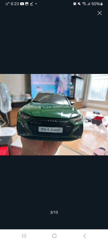 1:18 아우디 RS6 아반트 다이캐스트 이미지