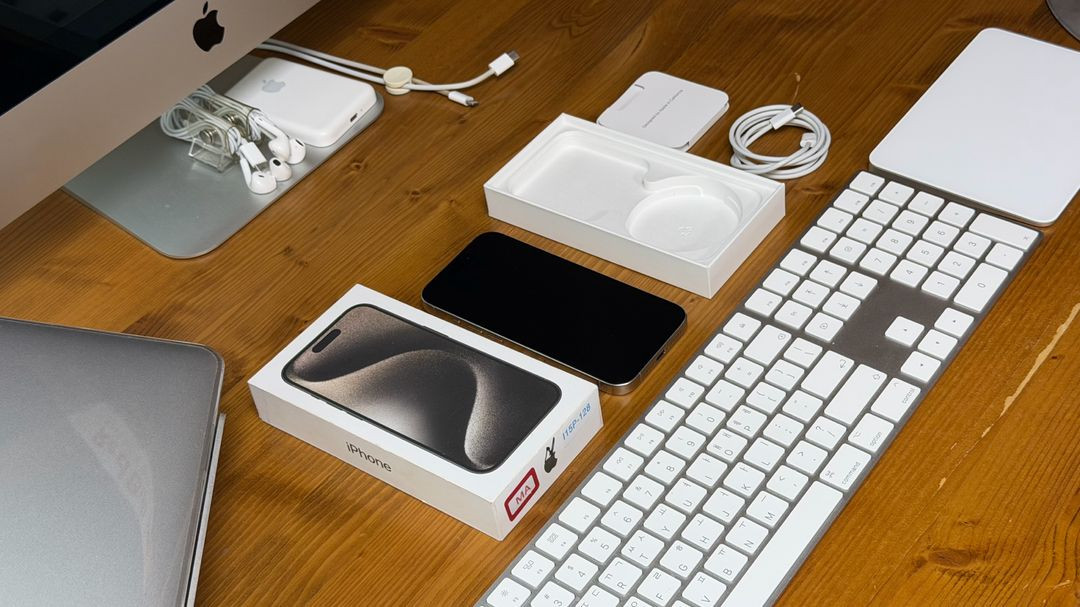 애플 - 아이폰 15 프로 (내추럴 티타늄), 128기가 이미지